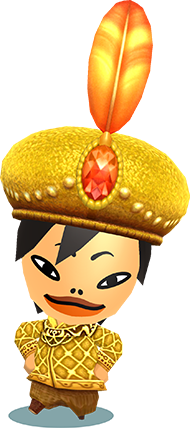 Miitopia (3DS) promotional art for the Prince from a Nearby Land.