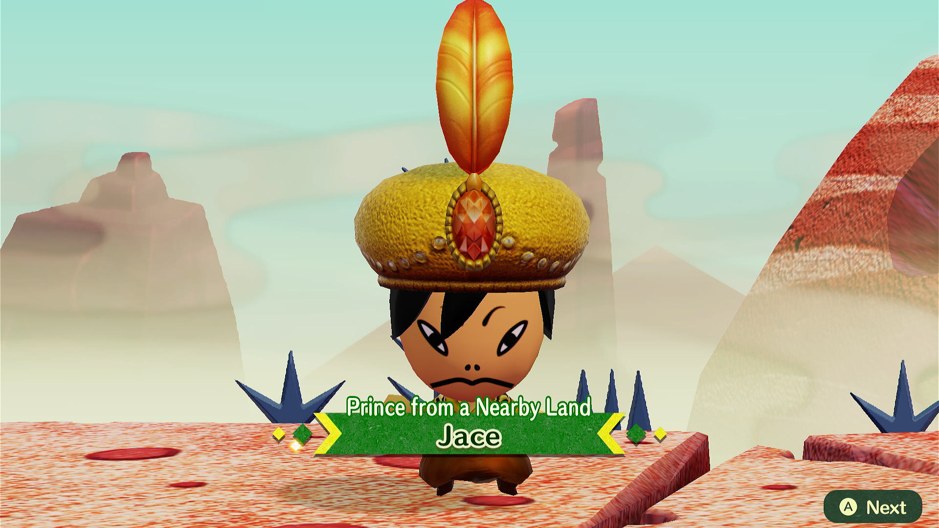 The Prince from a Nearby Land, Jace.