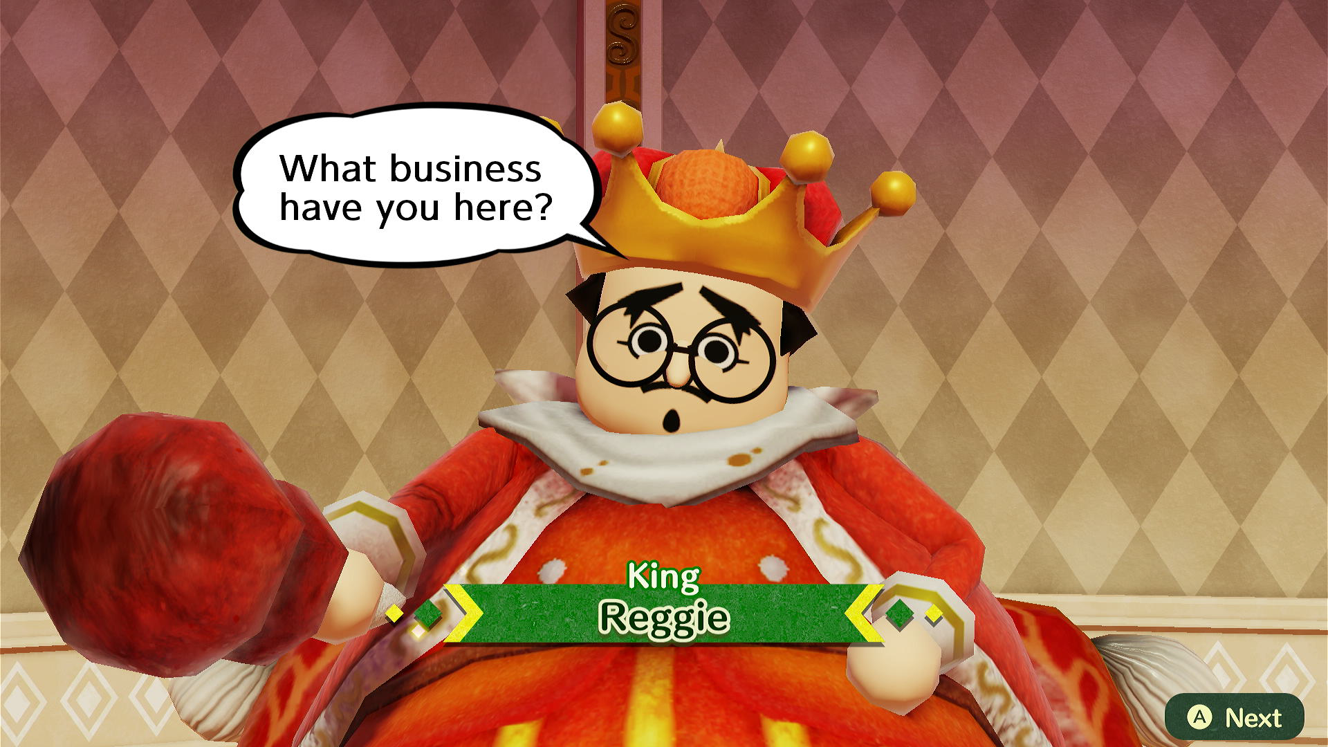 The King, Reggie.